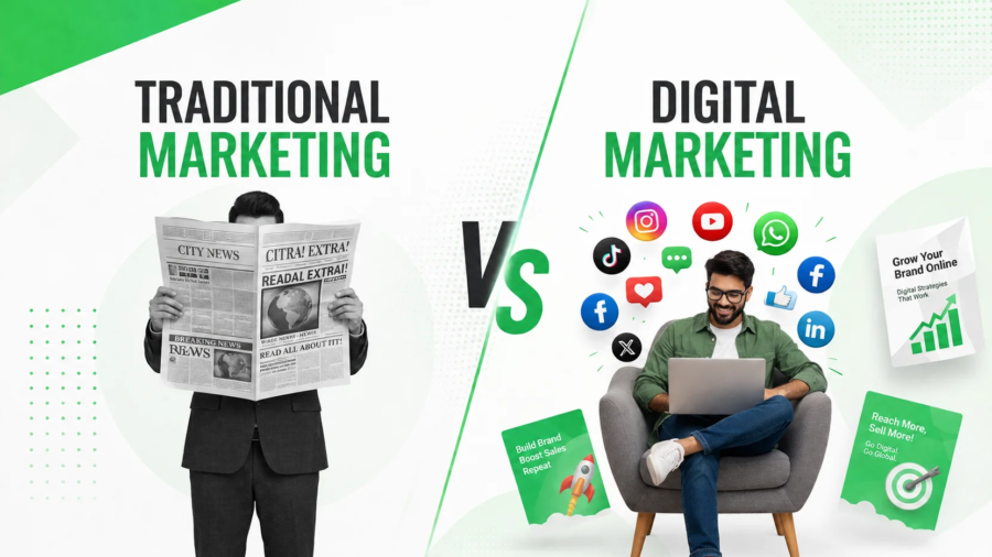 Digital-traditional Marketing